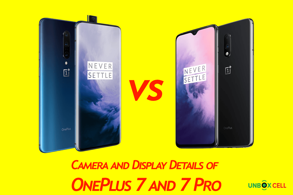 OnePlus 7 and 7 Pro- unbox cell